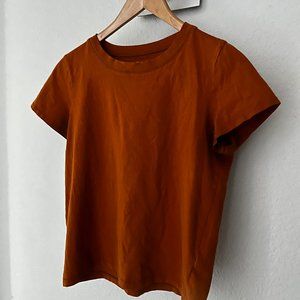 MADEWELL Northside Vintage Tee Rust Orange XS